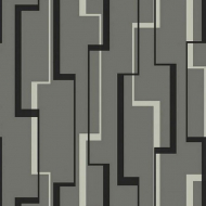 Обои Wallquest Paper and Ink Black and White