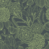 Обои Aura Magic Flowers
