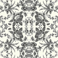 Обои Wallquest Paper and Ink Black and White